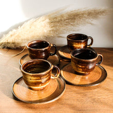Charger l'image dans la galerie, 4 tasses à café vintage