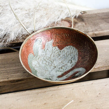 Charger l'image dans la galerie, Coupelle en laiton cloisonné vintage