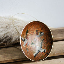 Charger l'image dans la galerie, Coupelle en laiton cloisonné vintage