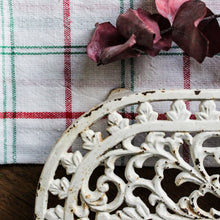 Charger l'image dans la galerie, Dessous de plat blanc oval