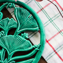 Charger l'image dans la galerie, Dessous de plat feuilles de ginkgo
