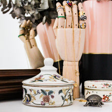 Charger l'image dans la galerie, Boîte ronde à bijoux en céramique