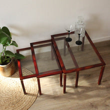 Charger l'image dans la galerie, Tables basses gigognes vintage