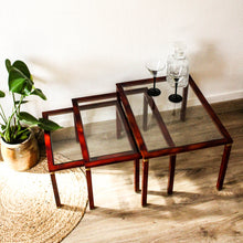 Charger l'image dans la galerie, Tables basses gigognes vintage