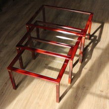 Charger l'image dans la galerie, Tables basses gigognes vintage