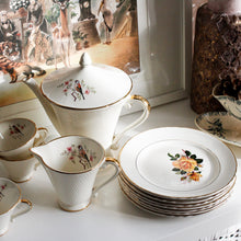 Charger l'image dans la galerie, Service à thé ou café ancien, "Lotus"