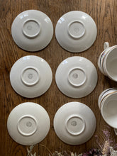Charger l'image dans la galerie, Tasses et leurs sous-tasses à thé ou café Luneville
