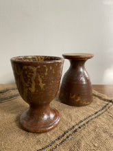 Charger l&#39;image dans la galerie, Duo de petits mazagrans en poterie
