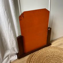 Charger l'image dans la galerie, Miroir Art déco à poser en bois vintage
