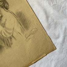 Charger l'image dans la galerie, Dessins anciens originaux au crayon
