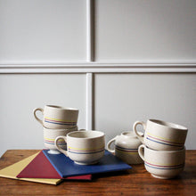Charger l'image dans la galerie, Ensemble de 6 tasses Mid-century vintage
