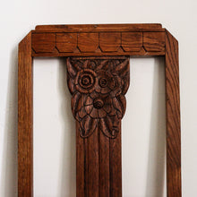 Charger l'image dans la galerie, Duo de chaises en bois massif  Art-déco
