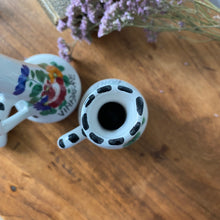 Charger l'image dans la galerie, Set vintage fleuri huile, vinaigre, sel poivre en céramique

