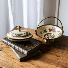 Charger l'image dans la galerie, Boîtes à bijoux en laiton cloisonné vintage
