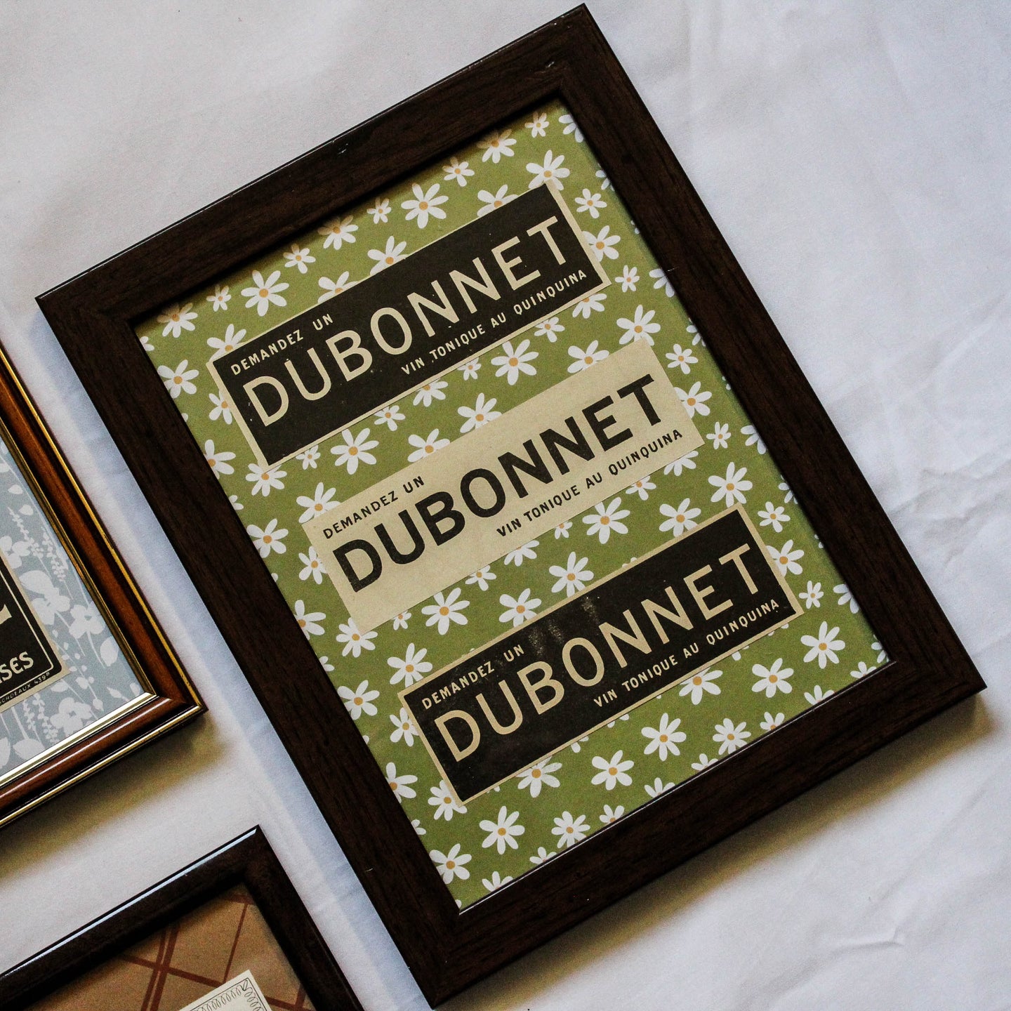 Publicité ancienne dubonnet authentique