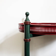 Charger l&#39;image dans la galerie, Desserte vintage en bois et plateaux amovibles
