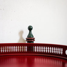 Charger l&#39;image dans la galerie, Desserte vintage en bois et plateaux amovibles
