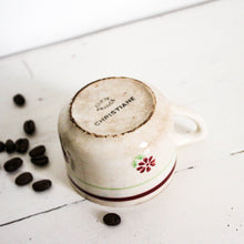 Charger l&#39;image dans la galerie, Trio de tasses anciennes &quot;Christiane&quot;
