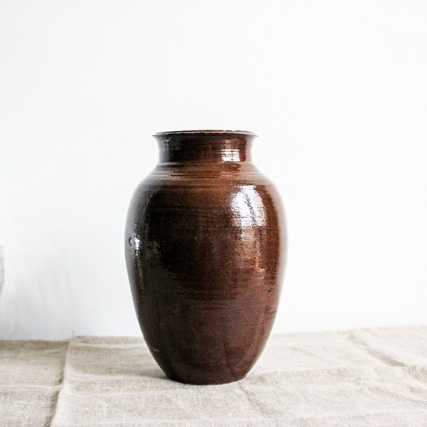 Grand vase en poterie