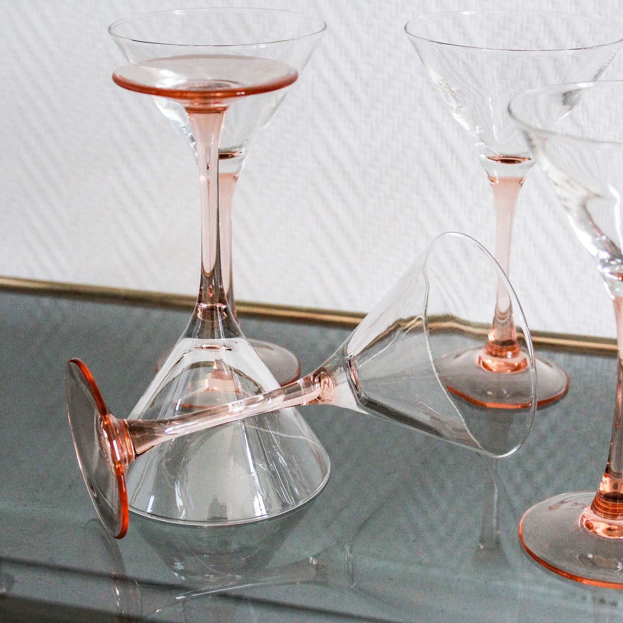 Verres Martini cocktail serie Anaïs Luminarc France TBE Verres Martini cocktail serie Anaïs Luminarc France TBE